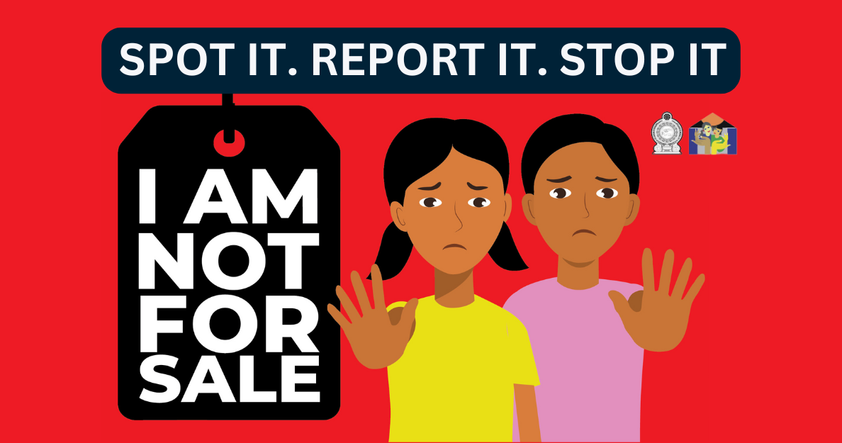 Help Spread Awareness: Download New Campaign Posters to Stop Child Trafficking in Sri Lanka 